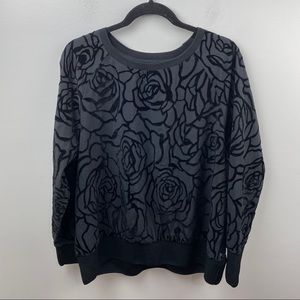 Fabletics Lola Top XXL Back Cut Out Roses